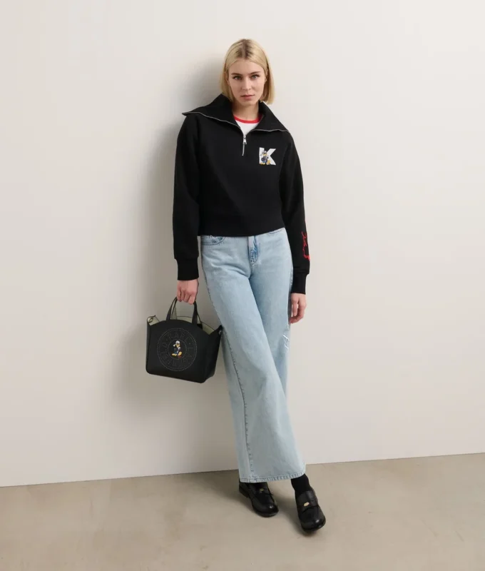 DISNEY X KL HALV-ZIP SWEATSHIRT