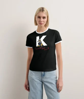 DISNEY X KL INITIAL T-SKJORTE