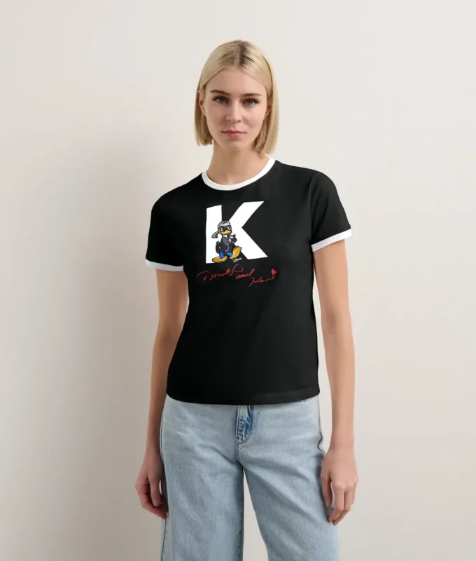 DISNEY X KL INITIAL T-SKJORTE