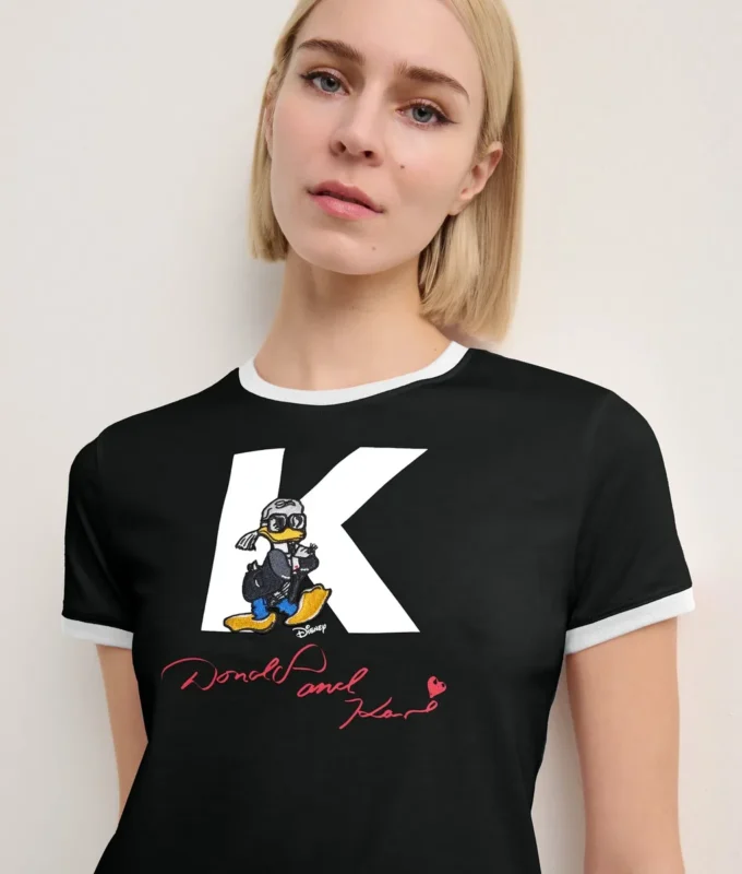 DISNEY X KL INITIAL T-SKJORTE