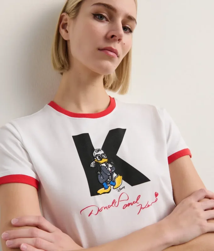 DISNEY X KL INITIAL T-SKJORTE