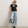 DISNEY X KL INITIAL T-SKJORTE
