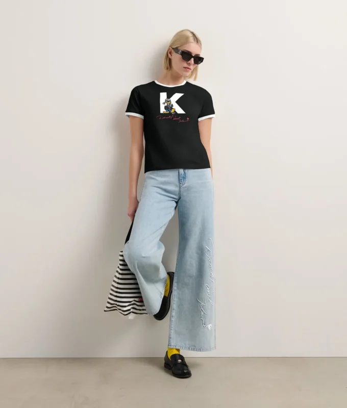 DISNEY X KL INITIAL T-SKJORTE