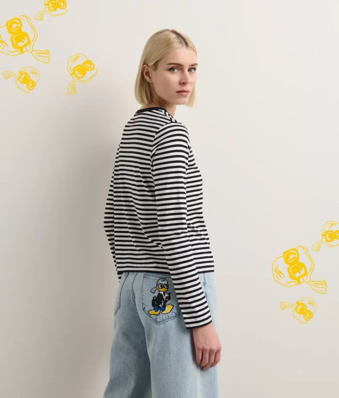 DISNEY X KL STRIPET T-SKJORTE