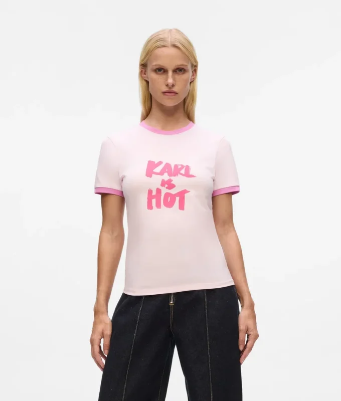 Eksklusiv «Karl is hot»-T-skjorte