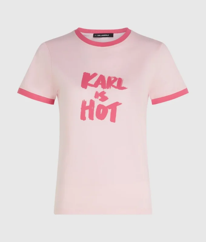 Eksklusiv «Karl is hot»-T-skjorte