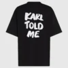 Eksklusiv «Karl told me» avslappet T-skjorte