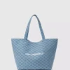 Eksklusiv Monogram-denimshopper