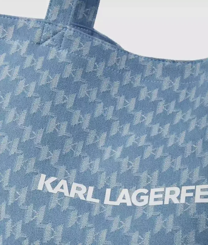 Eksklusiv Monogram-denimshopper