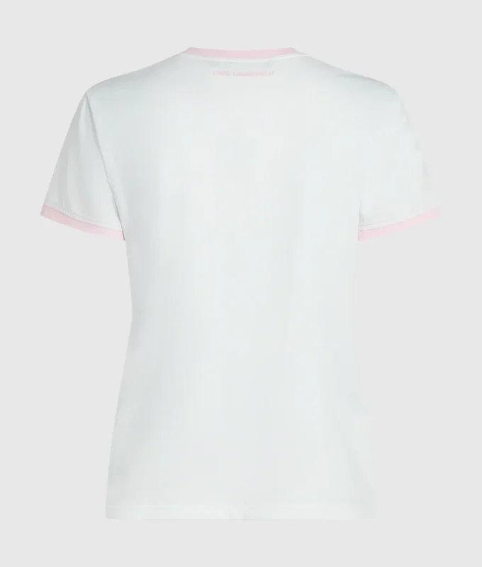 Eksklusiv T-skjorte med strasslogo