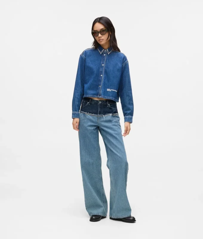 Fargerike, avslappede jeans