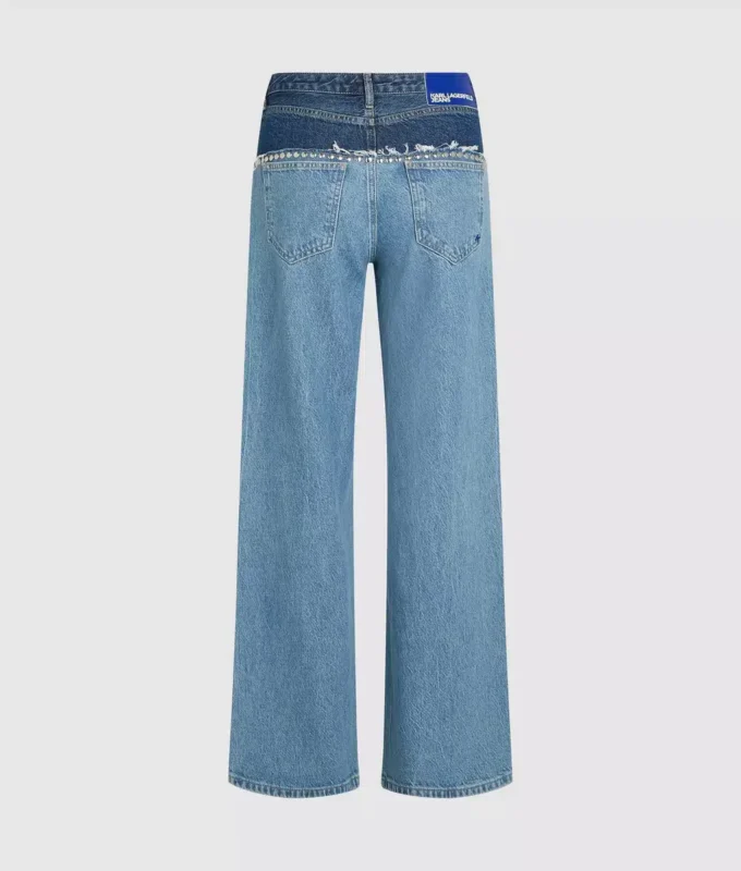 Fargerike, avslappede jeans