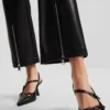 FAUX-LEATHER PANTS