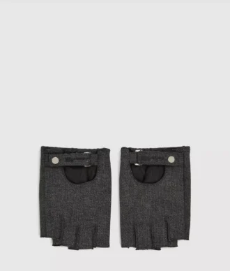 Fingerløse denimhansker