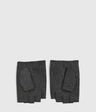 Fingerløse denimhansker