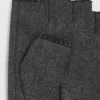 Fingerløse denimhansker
