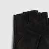 Fingerløse hansker med krage