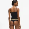 Flerfarget string med linning – 3-pakning