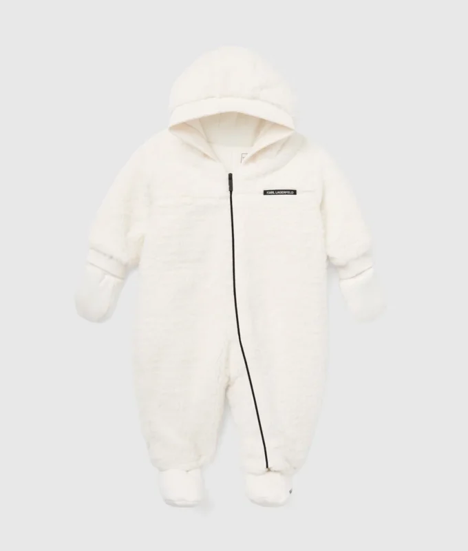 Gavesett med snødress til baby
