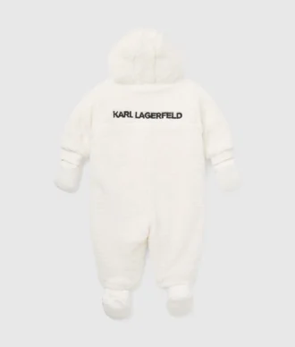 Gavesett med snødress til baby