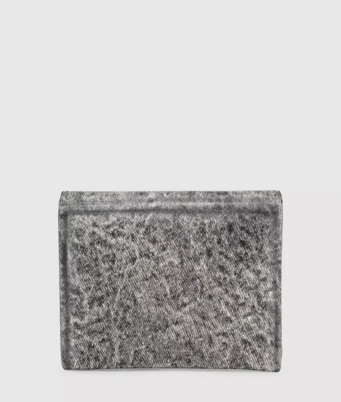 Geo denim lommebok