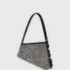 Geo denim skulderveske