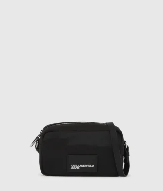 Glanset kameraveske i nylon