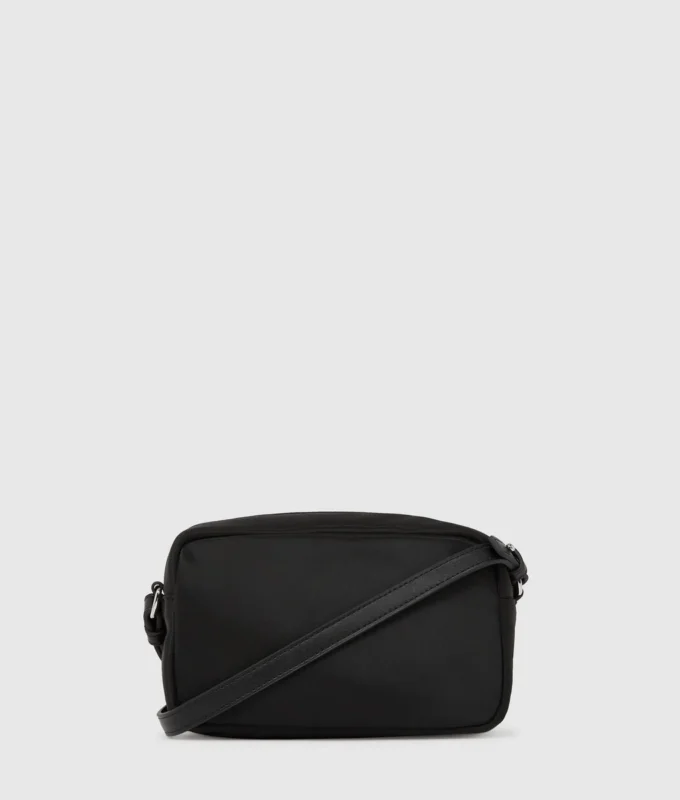 Glanset kameraveske i nylon