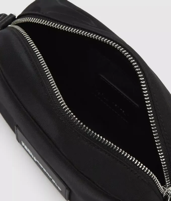 Glanset kameraveske i nylon