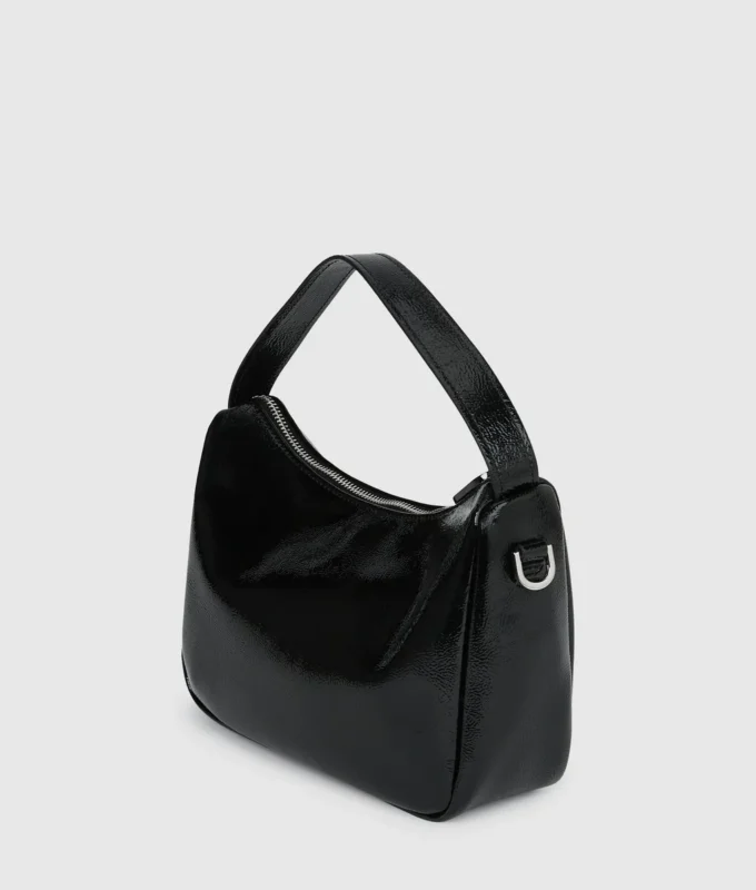 Glanset mini hobo-veske