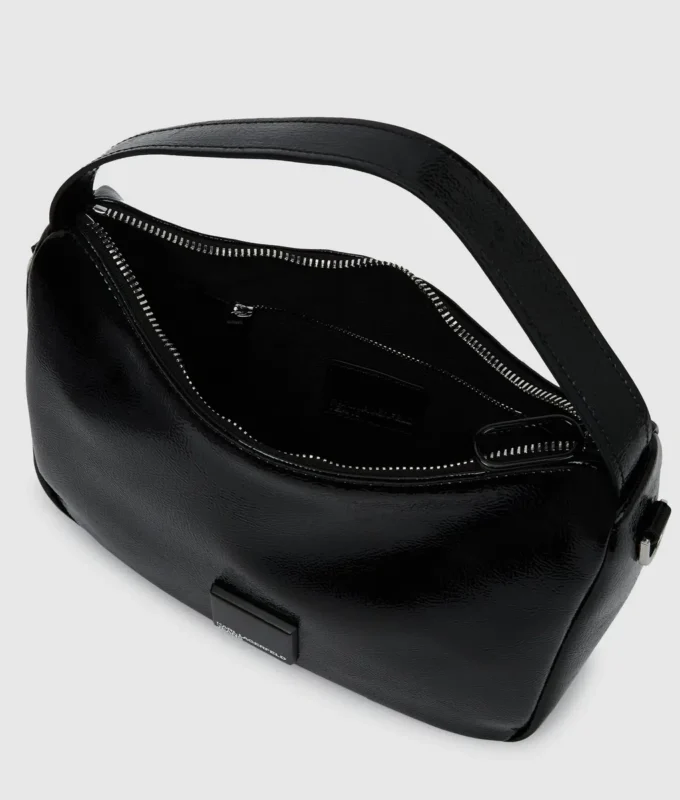 Glanset mini hobo-veske
