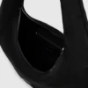 Glanset nylon hobo-veske