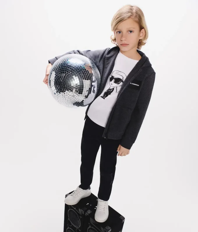 Gutter Ikon zip-up hettegenser