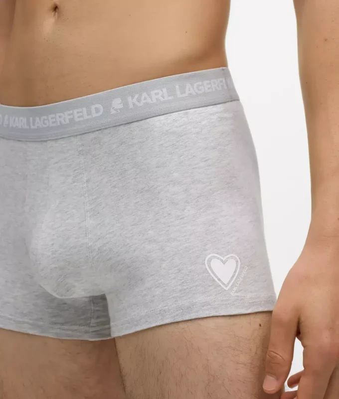 Hjerte-badeshorts – 3-pakning