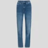 HØYRYGGEDE RETT JEANS