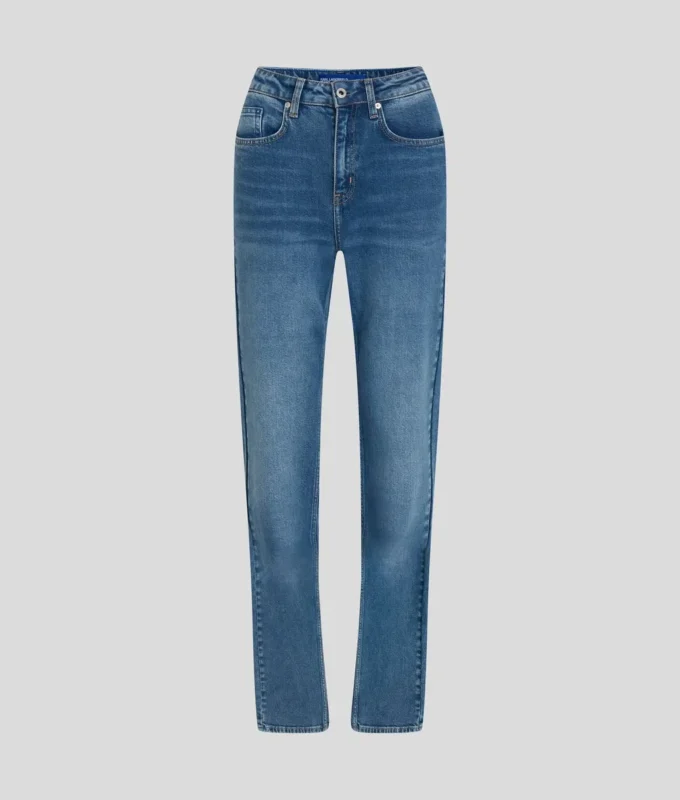 HØYRYGGEDE RETT JEANS