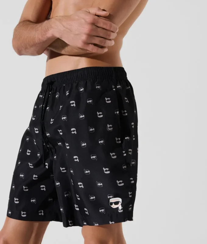 IKON BOARDSHORTS MED ALL-OVER-TRYKK