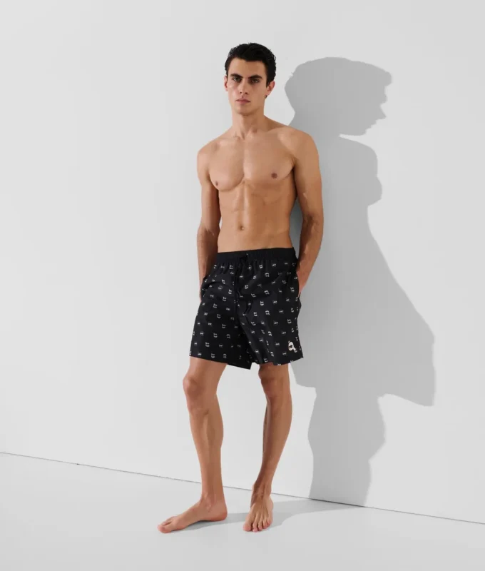 IKON BOARDSHORTS MED ALL-OVER-TRYKK
