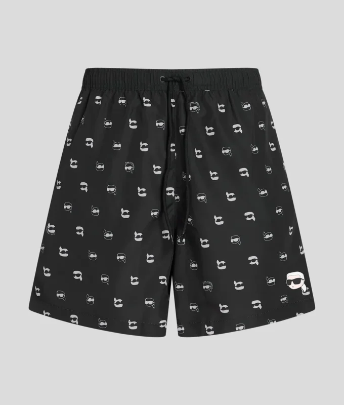 IKON BOARDSHORTS MED ALL-OVER-TRYKK