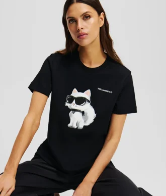 IKON CHOUPETTE AQUARELLE T-SKJORTE