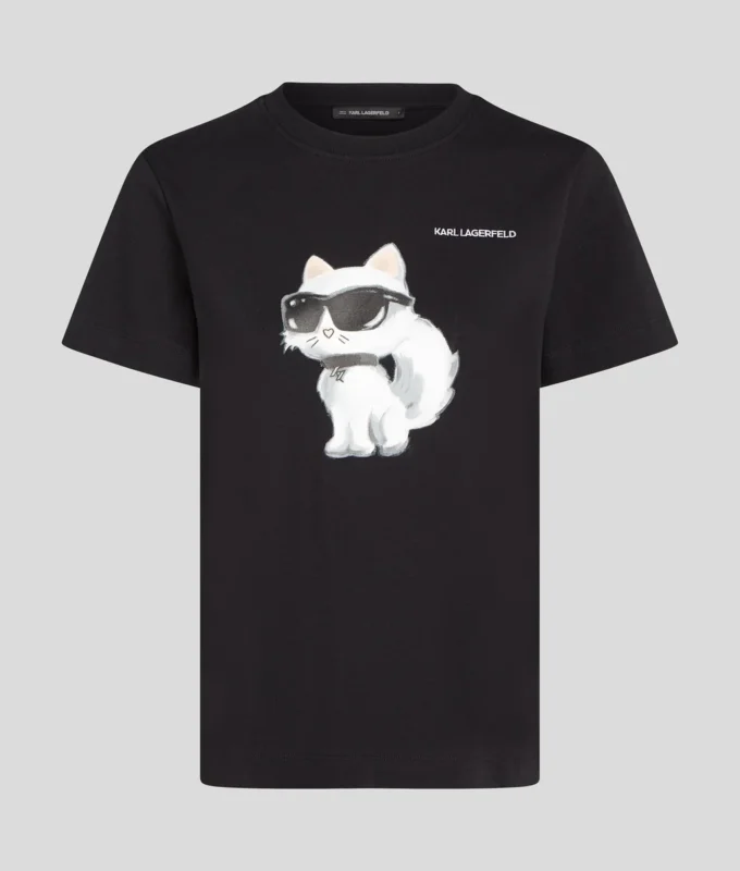 IKON CHOUPETTE AQUARELLE T-SKJORTE