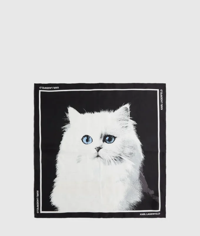Ikon Choupette silkeskjerf