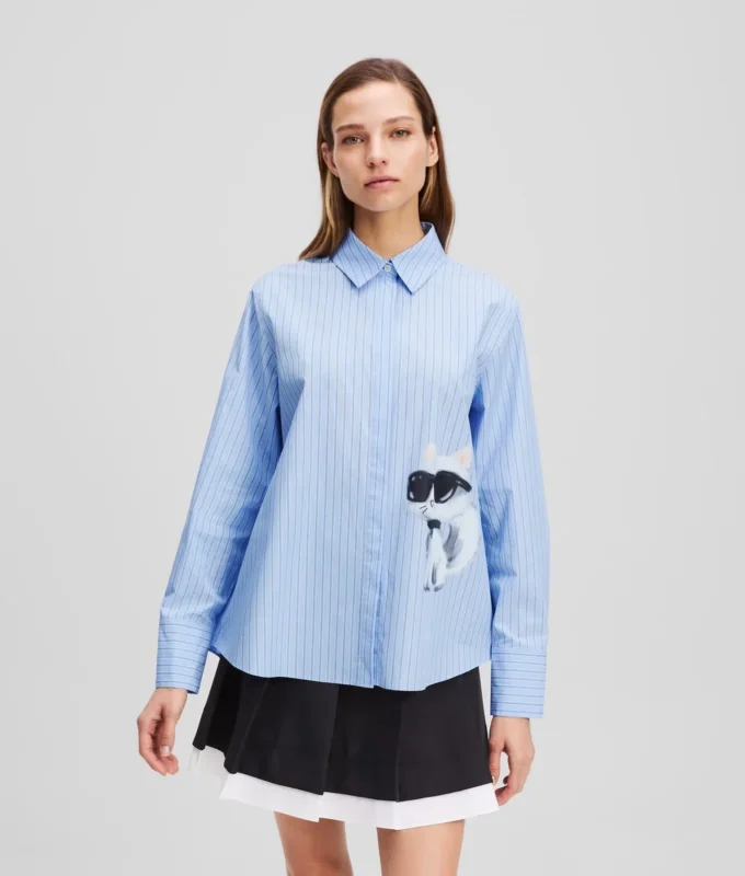 IKON CHOUPETTE STRIPET SKJORTE