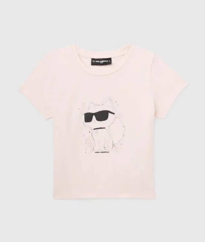 Ikon Choupette T-skjorte for jenter