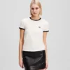 IKON CONTRAST PIPING T-SKJORTE