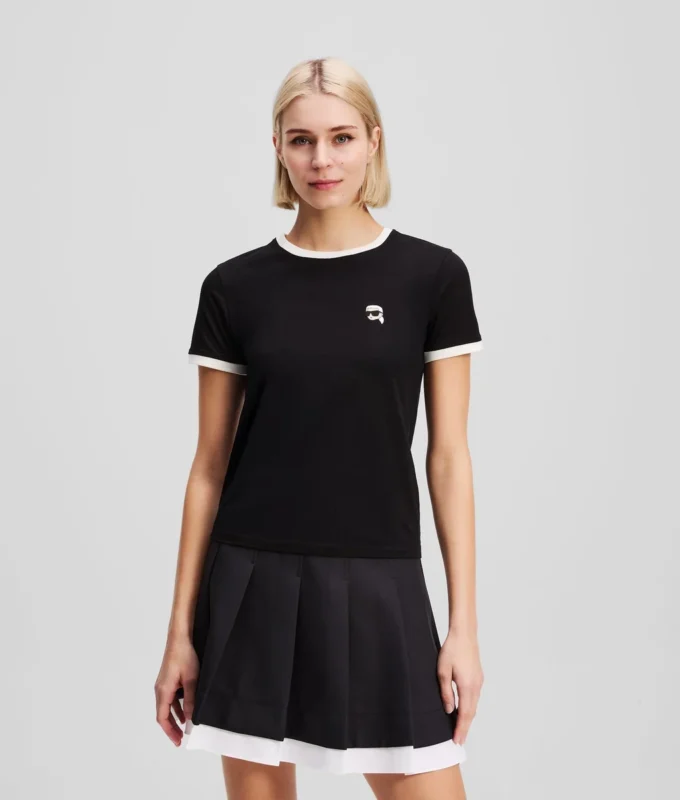 IKON CONTRAST PIPING T-SKJORTE