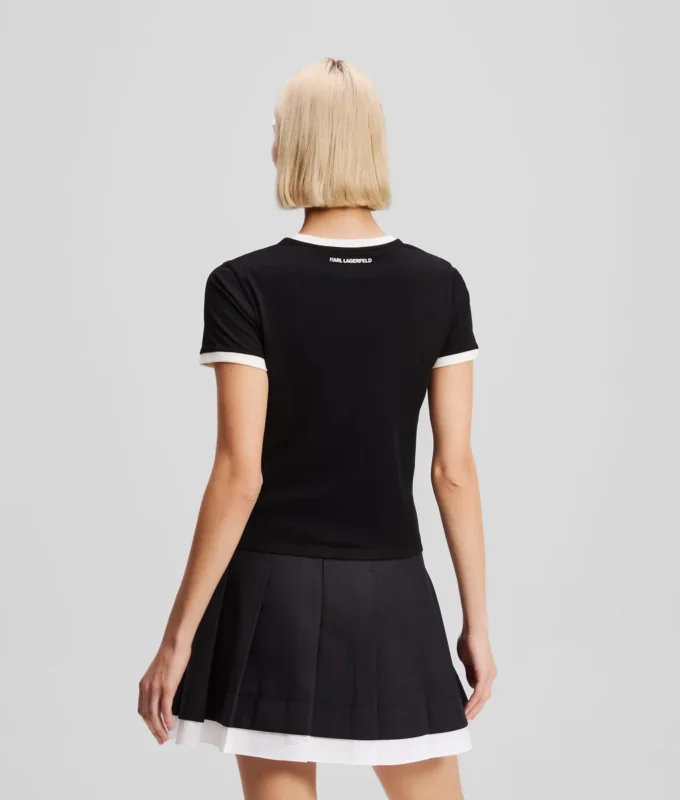 IKON CONTRAST PIPING T-SKJORTE