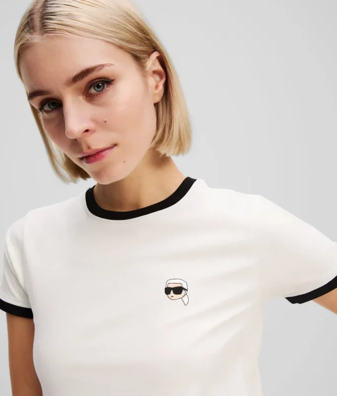 IKON CONTRAST PIPING T-SKJORTE