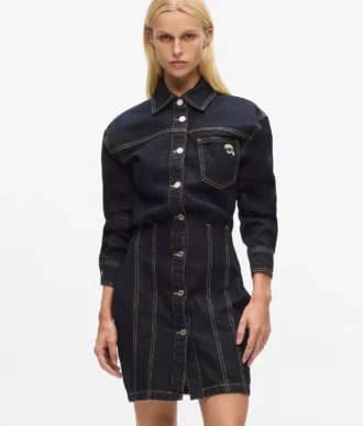 Ikon denimskjortekjole
