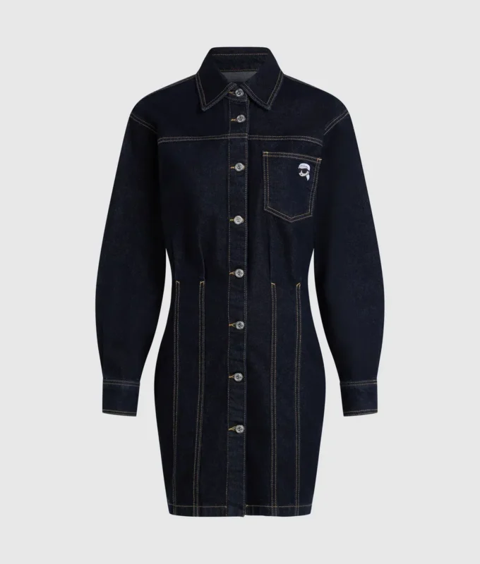 Ikon denimskjortekjole